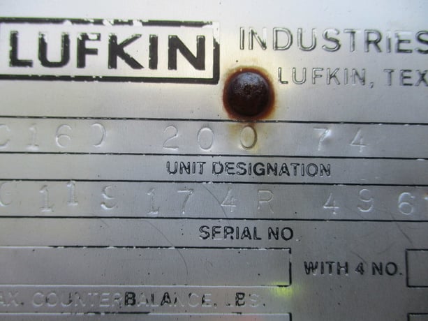 160 Lufkin #160-200-74, pump jack - Image 4
