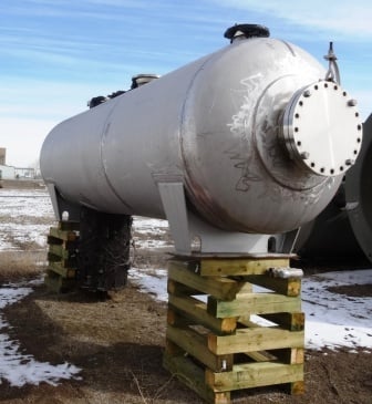 66" x 16' Stainless Steel Flare knockout, 75 bbl, 150 psi, 1989 - Image 3