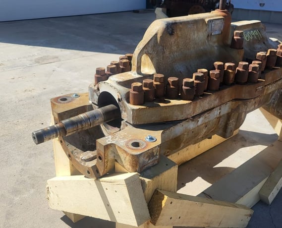 370 GPM @ 2848' TDH, Ingersoll-Rand #3x10DA-8, horizontal multi-stage centrufgal pump, complete - Image 8