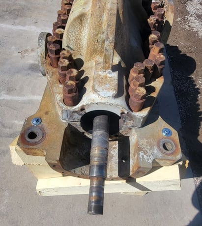 370 GPM @ 2848' TDH, Ingersoll-Rand #3x10DA-8, horizontal multi-stage centrufgal pump, complete - Image 9