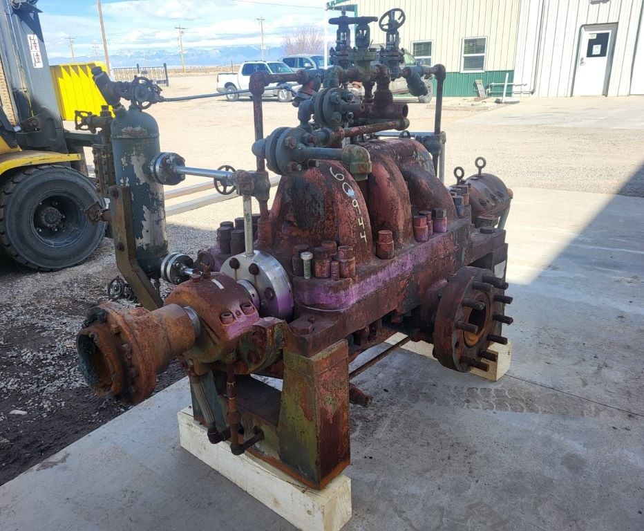 1385 GPM @ 450' TDH, Union #6x8MQE, horizontal multi-stage centrufgal pump, complete - Image 3