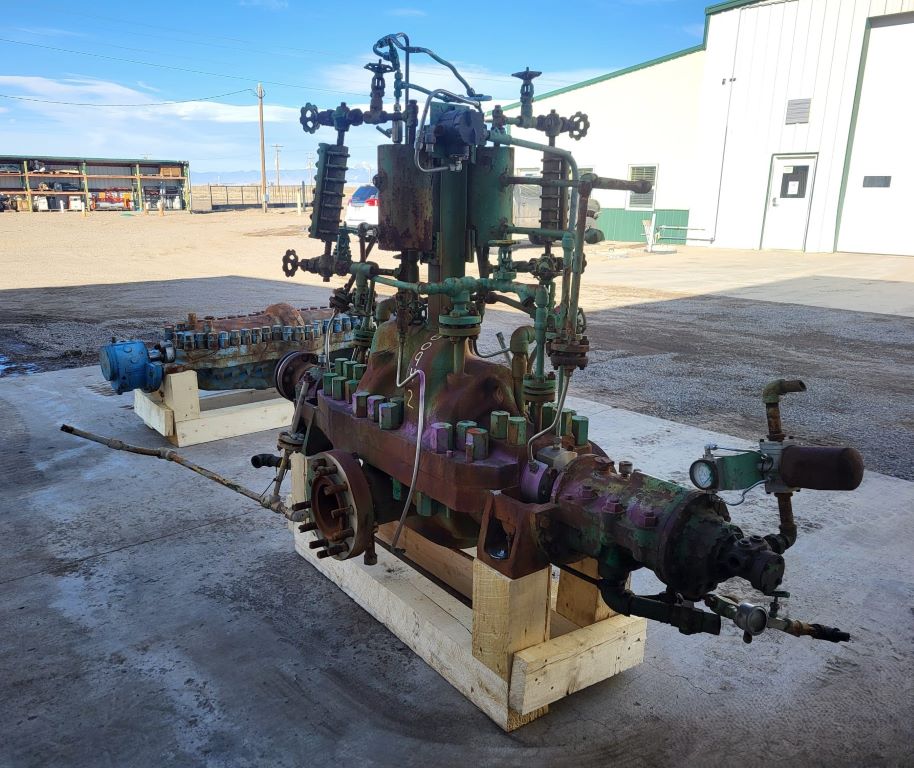 1380 GPM @ 1440' TDH, United #4x11MSN-H, horizontal multi-stage centrufgal pump, complete - Image 4