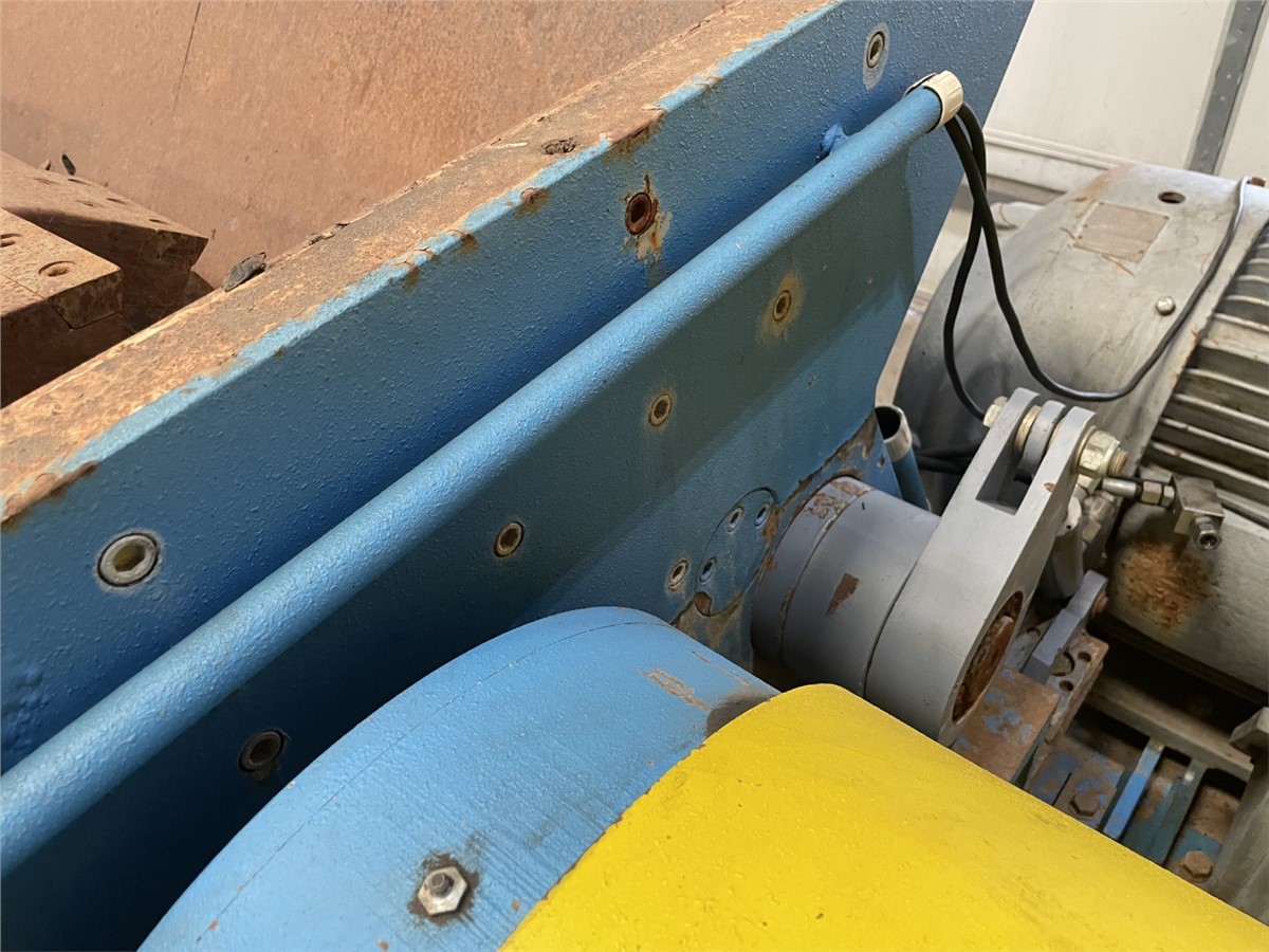 24.7" x 56" Herbold #HGM60/145, Closed Rotor Granulator, Hog Style, (24) Cutters, 250 HP, 200 RPM, 2010 - Image 2