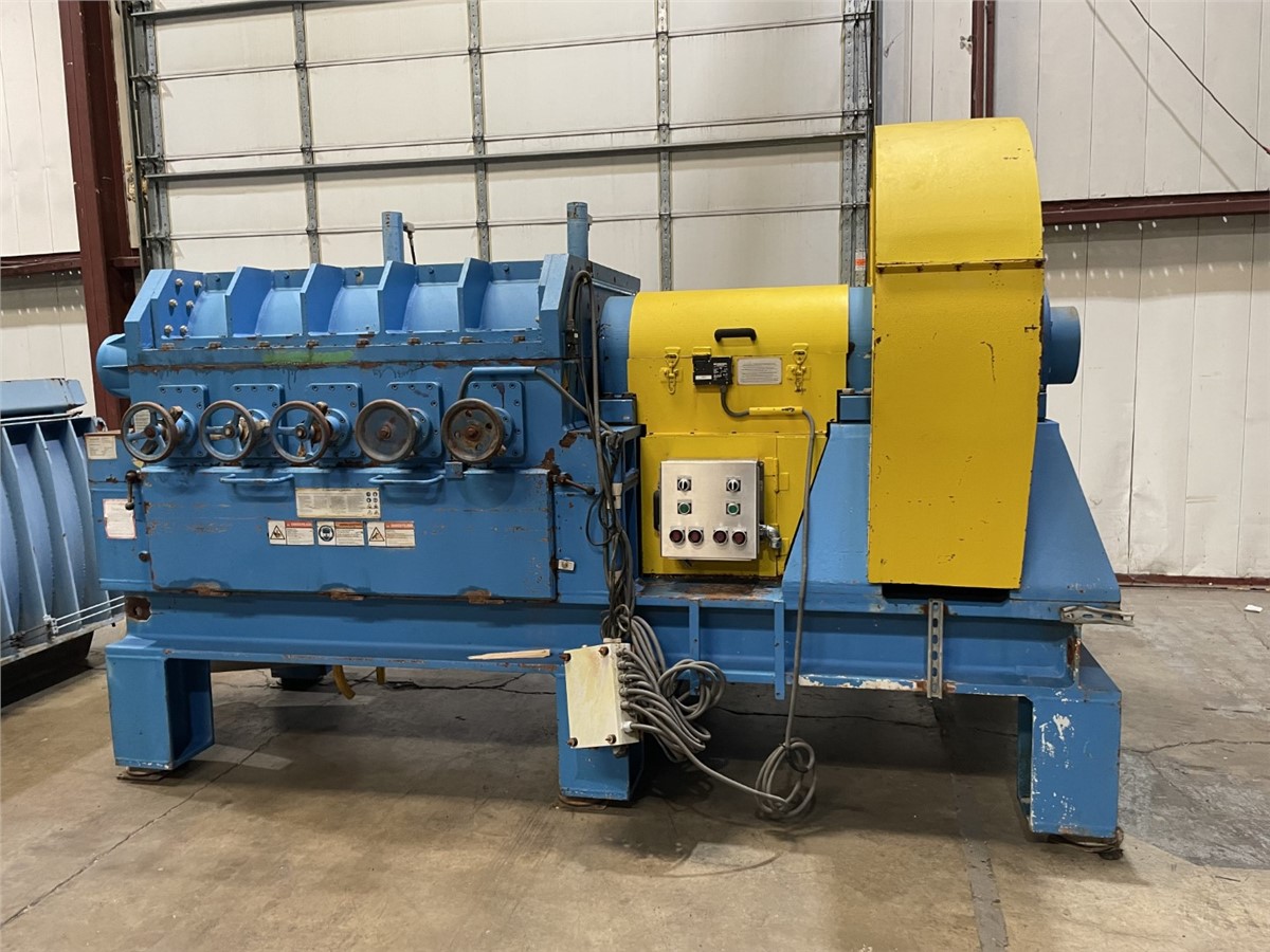 24.7" x 56" Herbold #HGM60/145, Closed Rotor Granulator, Hog Style, (24) Cutters, 250 HP, 200 RPM, 2010 - Image 6