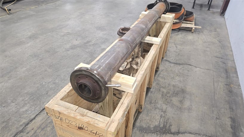 Davis Standard, Barrel, 3.5" ID, 6.63" outside dimension, 88.875" overall length - Image 9