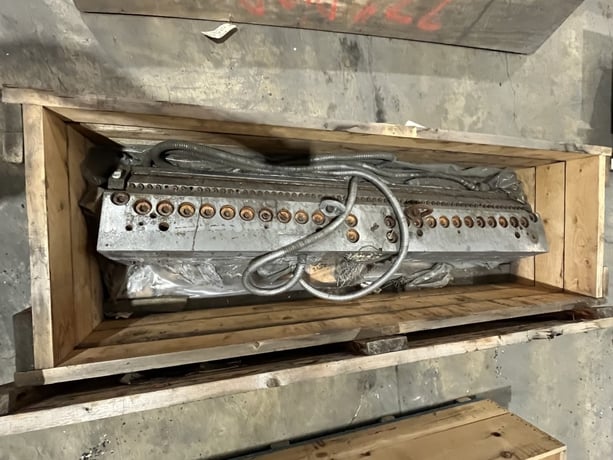 EDI #H100, Sheet Die, 66" wide, Flex Lip Center Back Fed - Image 1