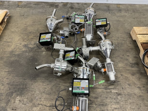 Conair, Feed System, 480 V Vacuum Pump, w/(5) Direct Flow Receivers & (5 available) Selectors - Image 5