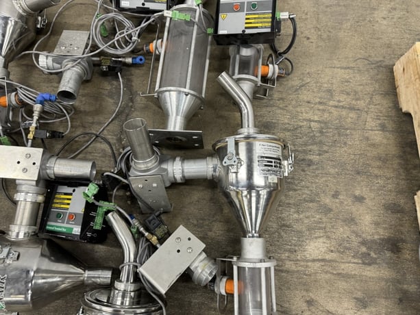 Conair, Feed System, 480 V Vacuum Pump, w/(5) Direct Flow Receivers & (5 available) Selectors - Image 8