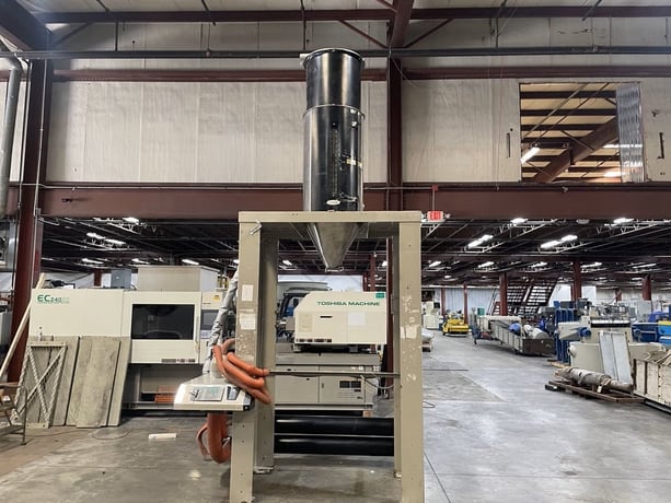 Conair #CH24-18, Dryer Stands w/Hopper, 18 cu.ft. Hopper, 72" x 96" x 110" H Hopper, w/ResinWorks Hopper - Image 1