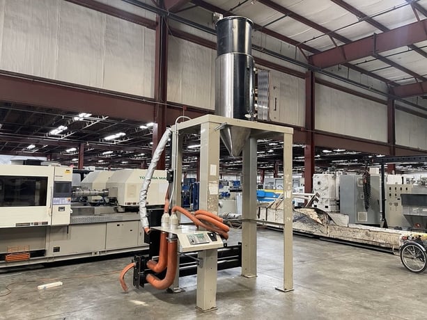 Conair #CH24-18, Dryer Stands w/Hopper, 18 cu.ft. Hopper, 72" x 96" x 110" H Hopper, w/ResinWorks Hopper - Image 6