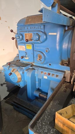 60" Lodge & Shipley #T60, right angle lathe, 52.5" carriage travel, 8" compound travel, 20 HP - Image 7
