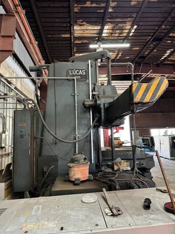 6" Lucas #6120, horizontal boring mill - Image 2