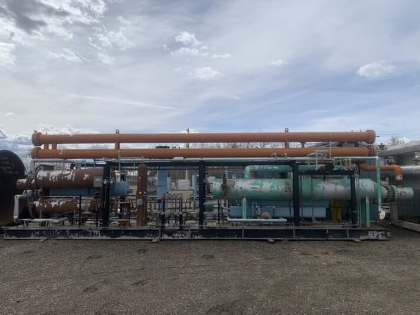Refrigeration Plant, 5 mmscfd, 1250 psig, Alco, skid, 1984 - Image 1