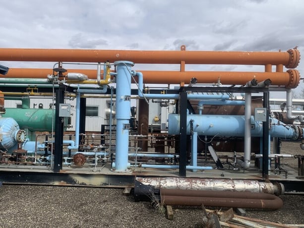 Refrigeration Plant, 5 mmscfd, 1250 psig, Alco, skid, 1984 - Image 4