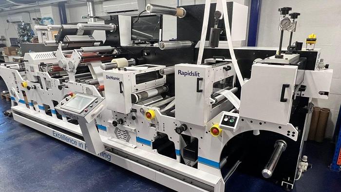 BGM #Elite-Digiflex-330, 13" web width, splice table, Servo driven Fleo print station w/re-registration, 2021 - Image 2