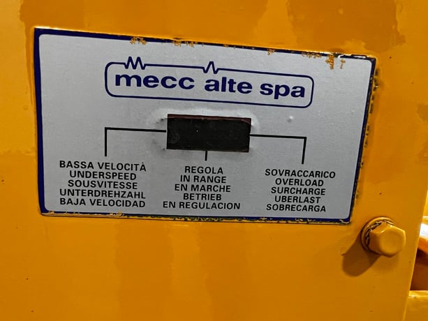 75 KW, Mecc Alte Spa #ECO-34-13/4, generator end, sound attenuated enclosure, 12 wire, 11-1/2" industrial - Image 6