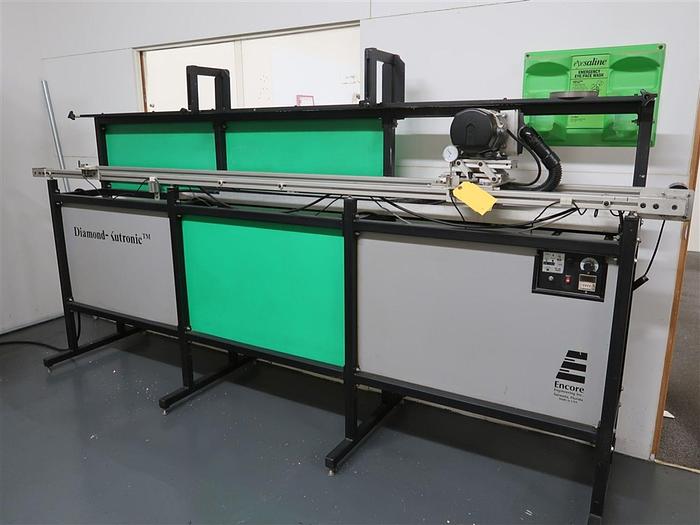 96" Encore Engineering #DKTR-196 Diamond-Kutronic fully automated squeegee sharpener - Image 2