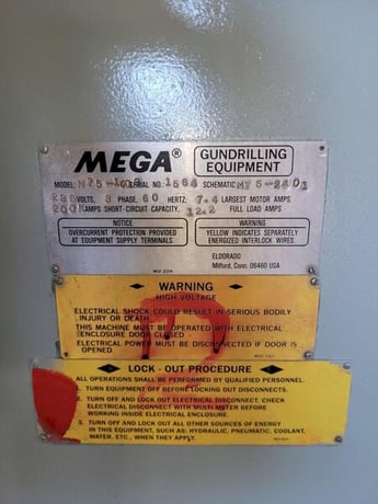3/4" x 15" Eldorado #Mega-M75-1003, precision deep hole gun drill - Image 9