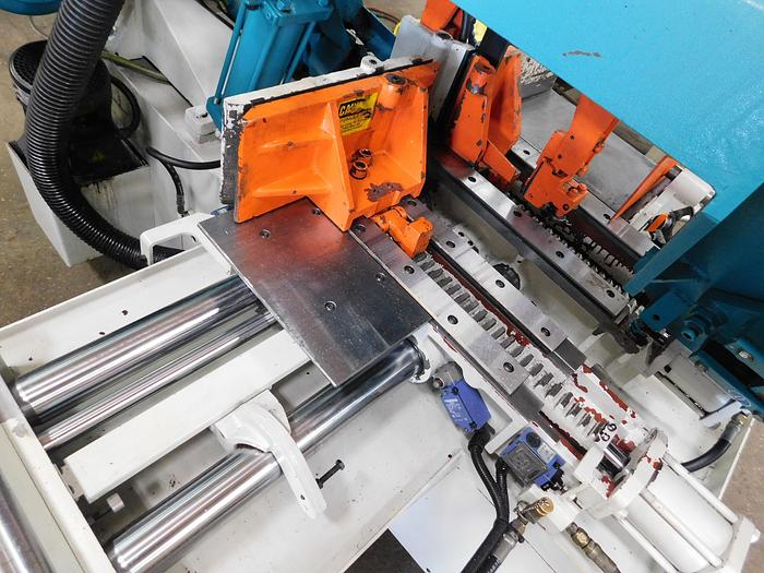14" x 12" Clausing Kalamazoo #KC12AX, automatic horizontal bandsaw, 1.25" x .042 x 12' 6" blade, 95-395 FPM - Image 2