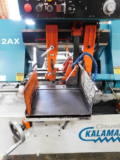 14" x 12" Clausing Kalamazoo #KC12AX, automatic horizontal bandsaw, 1.25" x .042 x 12' 6" blade, 95-395 FPM - Image 5