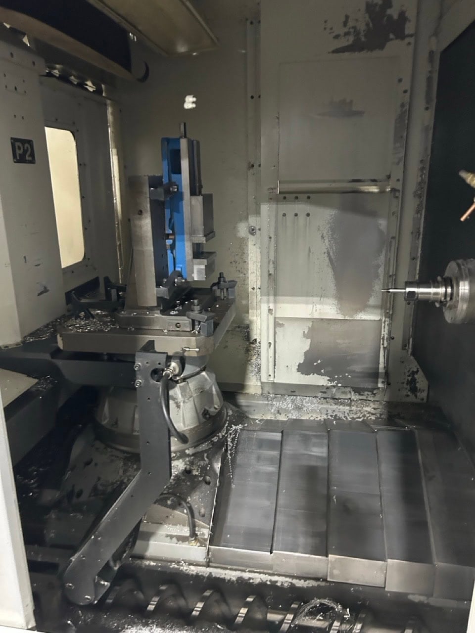 Haas #EC-500, CNC horizontal machining center, 32" X, 20" Y, 28" Z, 12000 RPM, 30 HP, CAT 40 taper, 70 - Image 4