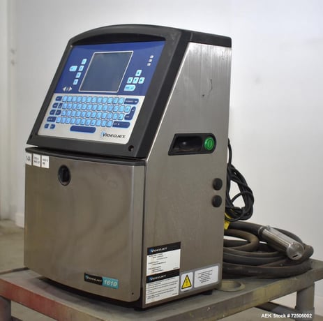 Videojet #1610 Small Character Ink Jet Printer, High-Speed Industrial Coding, 5 lines of high resolution - Image 2