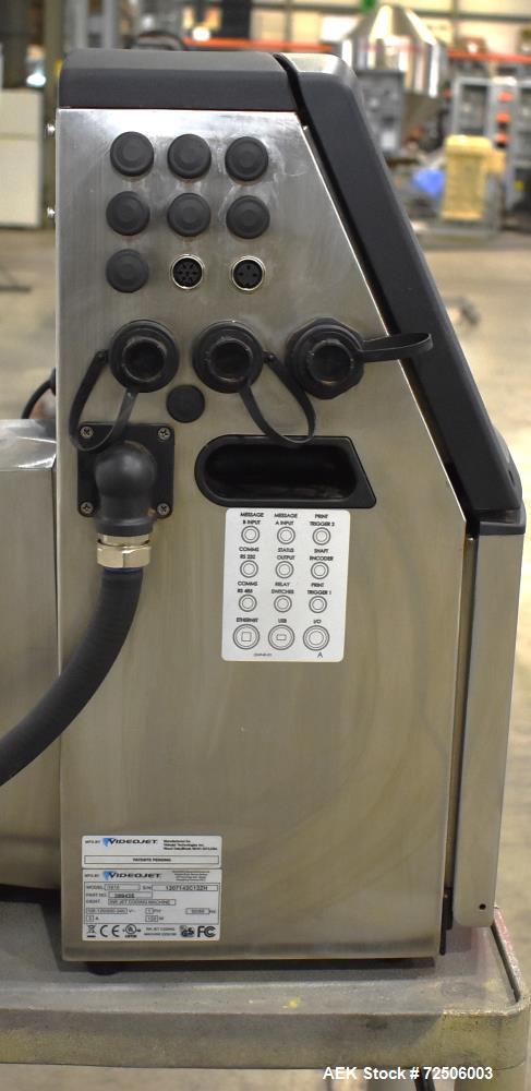 Videojet #1610 InkJet Printer for Food, Pharma, and Industrial Packaging, up to 5 lines of high resolution - Image 8