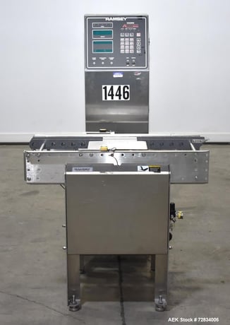 Ramsey Autocheck #AC8000 Checkweigher, 20 to 200 feet per minute, depending on product and application, 7" - Image 1