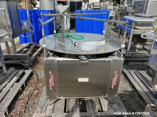 PackWest #FS-U-48, 48" diameter ss accumulation ta, FS-U-48 - Image 2