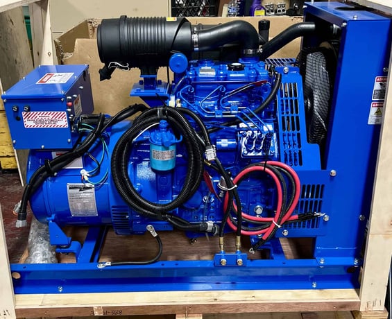 12 KW Northern Lights #NL843NW4-12KW, diesel generator set, 120/240 Volts, 1 phase - Image 1