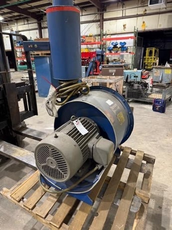 Spencer #S25103B vacuum, 15 HP, 3550 RPM, S/N 276098 - Image 3