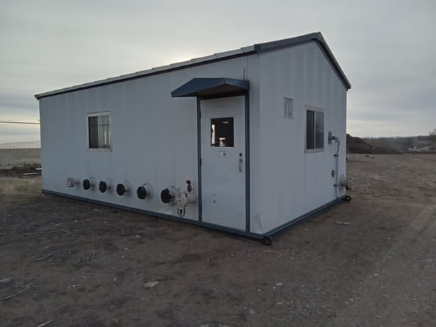 25' x 14' x 12' Equipment Building, 6 well header package, 1996 - Image 1
