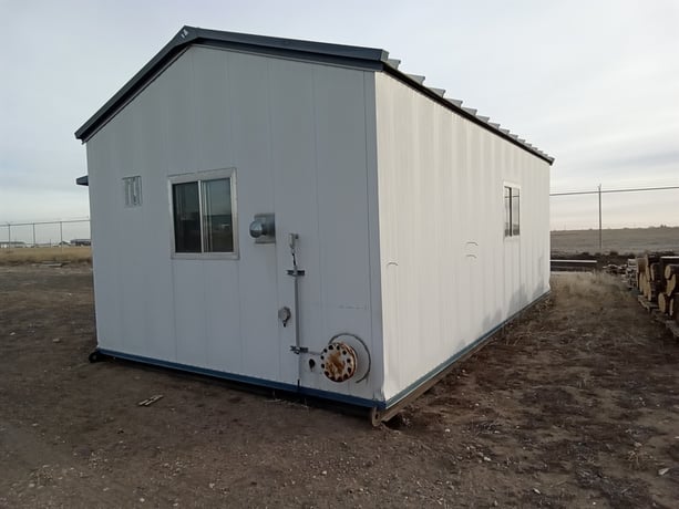 25' x 14' x 12' Equipment Building, 6 well header package, 1996 - Image 2
