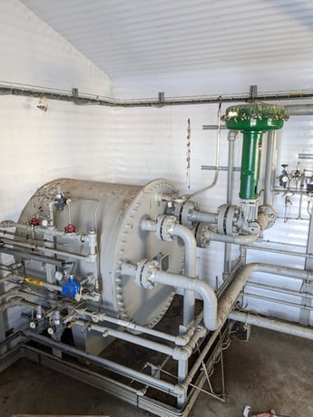 1.5 MMBTU/hr Natco, Sour Line Heater, 24" x7' 6" Sour Separator, 3" coil diameter, 3375 psi, 200&deg;F, 2002 - Image 6