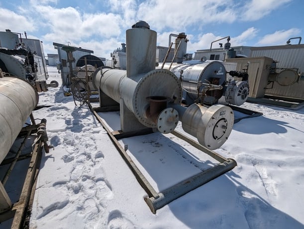 0.5 MMBTU/hr Line Heater, 3" coil diameter, 3375 psi, 200&deg;F, 1996 - Image 1