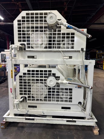 80 cfm, 200 psi, Medplus #6916-9040-204A Redundant/Lag reciprocating oilless air compressor - Image 4
