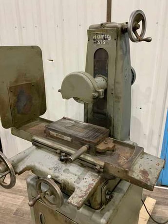 6" x 12" Harig #612, hand feed horizontal surface grinder, 7" x 1/2" grinding wheel, magnetic Control, 2 HP - Image 9