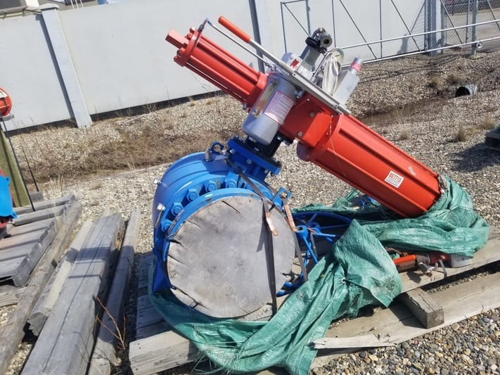 12" Bettis, Ball Valve, 600# class - Image 1