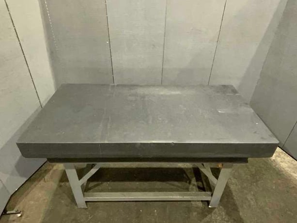 30" x 60" x 10" Blacxk Granite inspectin plate, - Image 3
