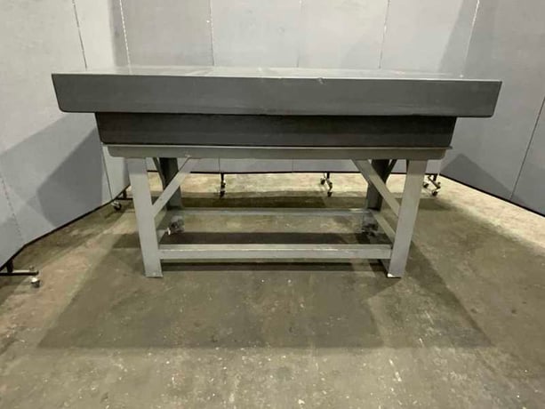 30" x 60" x 10" Blacxk Granite inspectin plate, - Image 4