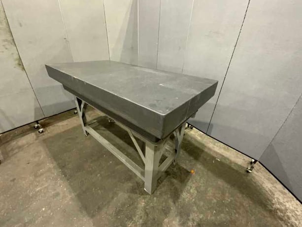 30" x 60" x 10" Blacxk Granite inspectin plate, - Image 8