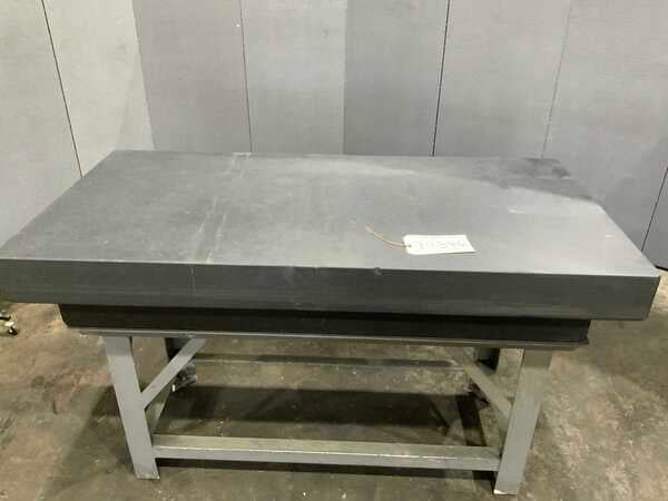 30" x 60" x 10" Blacxk Granite inspectin plate, - Image 9
