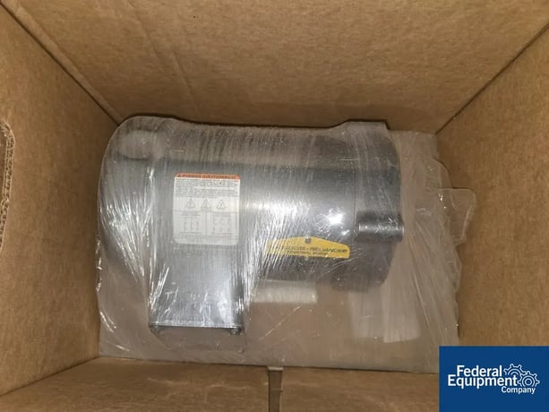 0.5 HP 1725 RPM Baldor Motor, Frame 56C, 230/460 VF., TEFC, 3 phase - Image 1