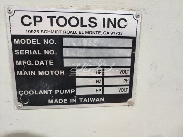 1/4" x 10' Birmingham #H1065, hydraulic shear, 32" back gauge, 15 HP, 2003 - Image 5