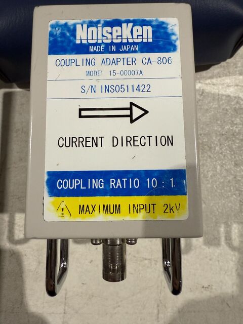 Noiseken #15-00007A, Coupling Adapter, 2 kV max Input, 10:1 Ratio - Image 1