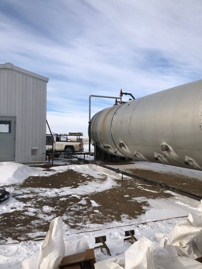 120" x 40' Universal Ind., horizontal FWKO, 75 psi, 150°F, 1982 - Image 4