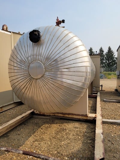 72" x 20' Sivalls, horizontal FWKO, 75 psi, 200°F, 1996 - Image 1
