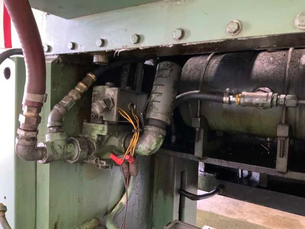 60 Ton, Niagara #E-60, OBI press, 6" stroke, 15-1/2" Shut Height, dual palm buttons, 60 SPM, 5 HP - Image 9