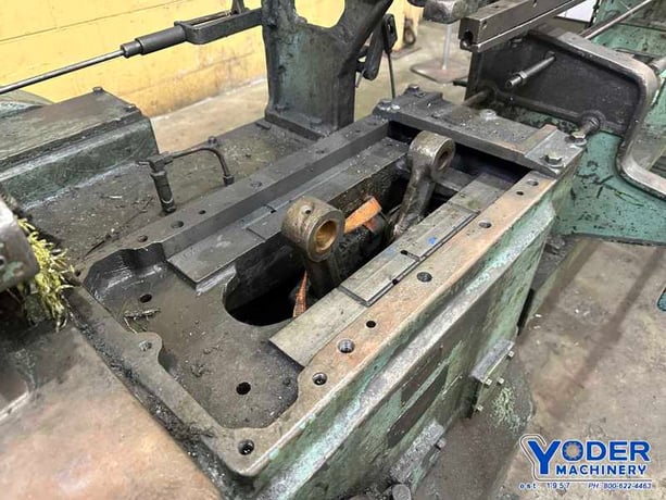 5/32" -3/8" Lewis #8F, travel cut wire straightener, 5 pairs of rolls, 11' table length, 25 HP - Image 5