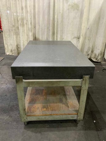 3 6" x 60" x 6" Accurite, black granite surface plate - Image 3